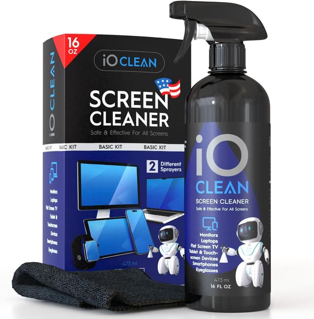 Imagen de iO Clean Bildschirmreiniger Spray (16oz – 473ml) en OfertitasTOP