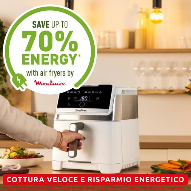 Thumbnail 5 de Moulinex Easy Fry Silence 7L friggitrice ad aria silenziosa 🍟