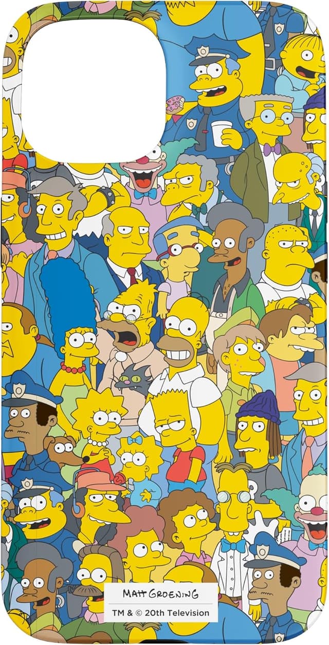 Detalle 2 de Custodia iPhone 14 Pro Simpsons Springfield