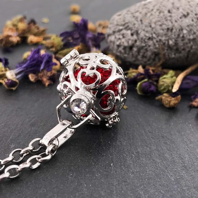 Detalle 1 de Morella Catenina donna 70 cm con sfera 16 mm