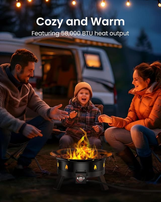 Thumbnail 1 de Ciays 24 Inch Propane Fire Pit