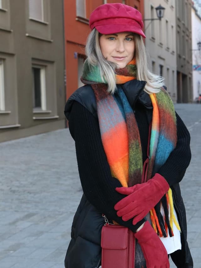 Detalle 2 de styleBREAKER 02012362 mini borsa da donna con tracolla rimovibile e protezione RFID