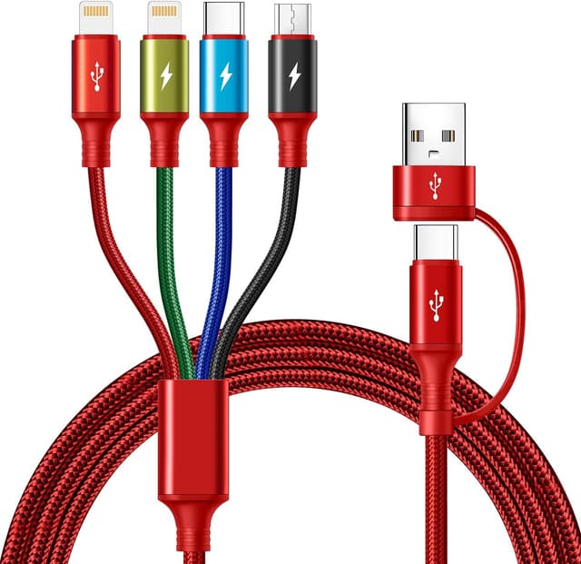 Detalle de Minlu Multi USB Kabel 6 in 1 1,8 m