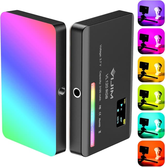 Detalle de ULANZI VL120 Videoleuchte 5"