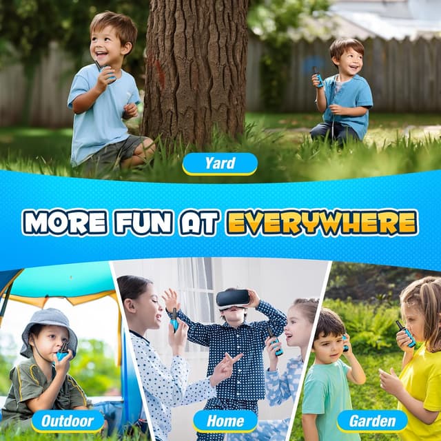 Detalle de EUCOCO Walkie Talkie Bambino 3–10 anni “Gioco Bambino 3-8/…”