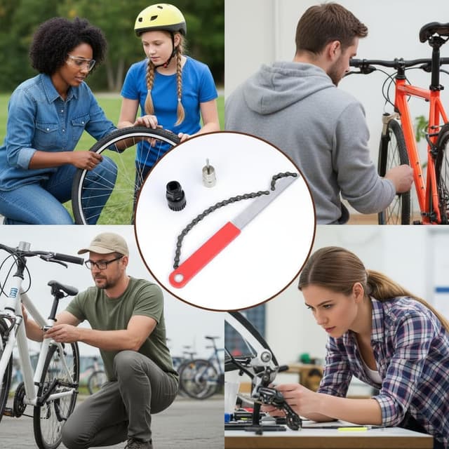 Thumbnail 6 de Romon Outils Démonte Cassette Vélo 8–10V