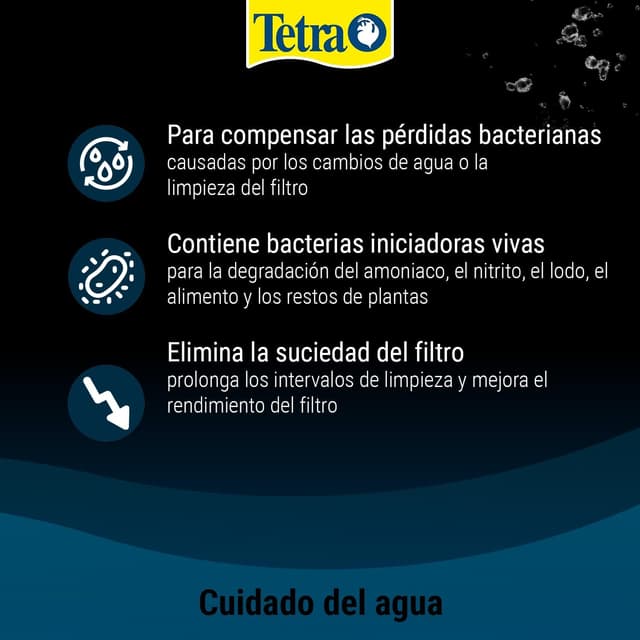 Detalle de Tetra FilterActive 250 ml para filtros de acuario 🐟