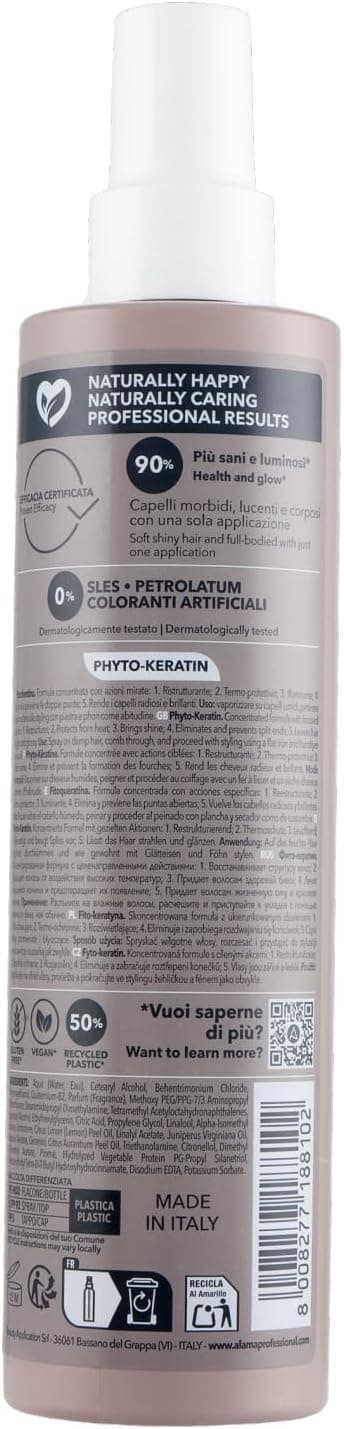 Detalle 2 de Alama Miracle 5 en 1 spray à la kératine – Traitement cheveux, 250 ml