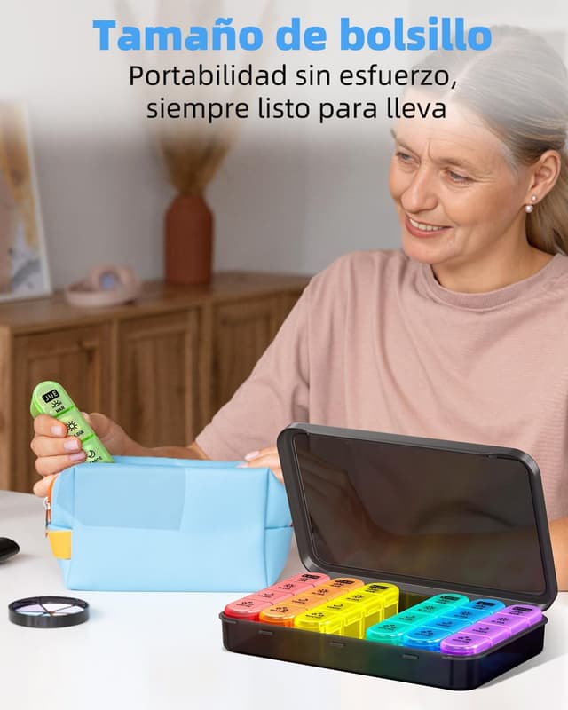 Thumbnail 5 de COLORWING Pastillero Semanal 4 Tomas 📦