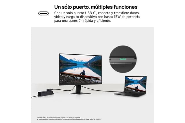 Thumbnail 4 de LG 24U631A-B Monitor 24" QHD IPS, 100 Hz