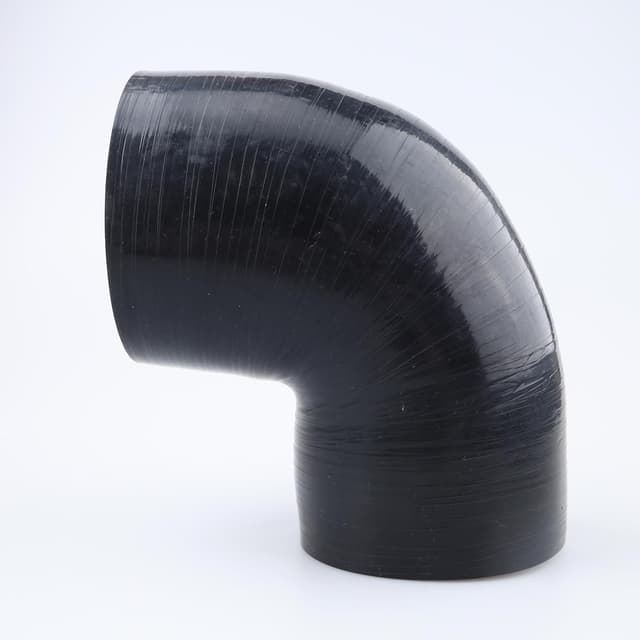 Detalle 2 de AC Performance 4in to 3.5in 90 Degree Elbow Reducer Coupler silicone hose (102mm to 89mm)