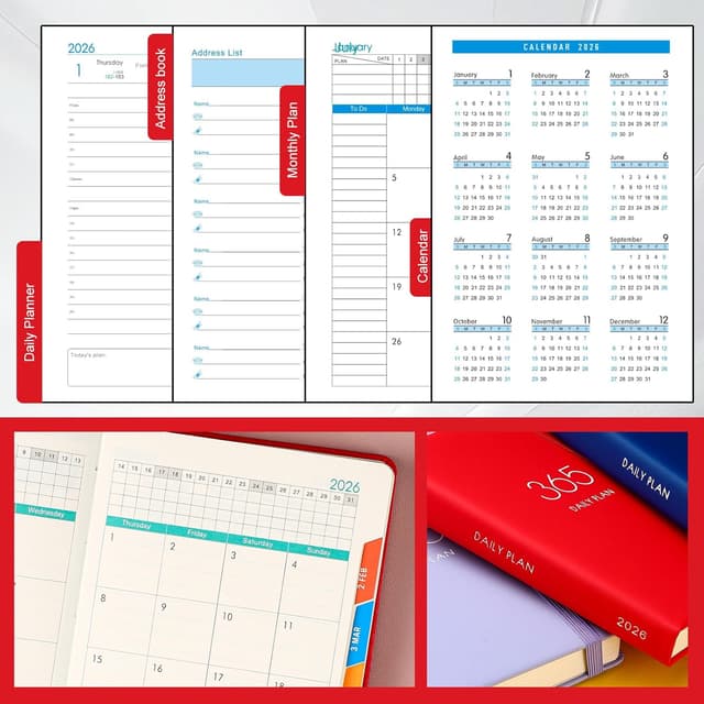 Thumbnail 6 de Agenda 2026 A5 día por página