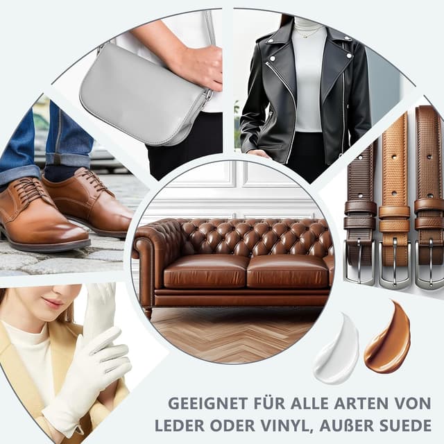 Thumbnail 1 de WYCOON Kit Riparazione Pelle Grigio Scuro 1 kit