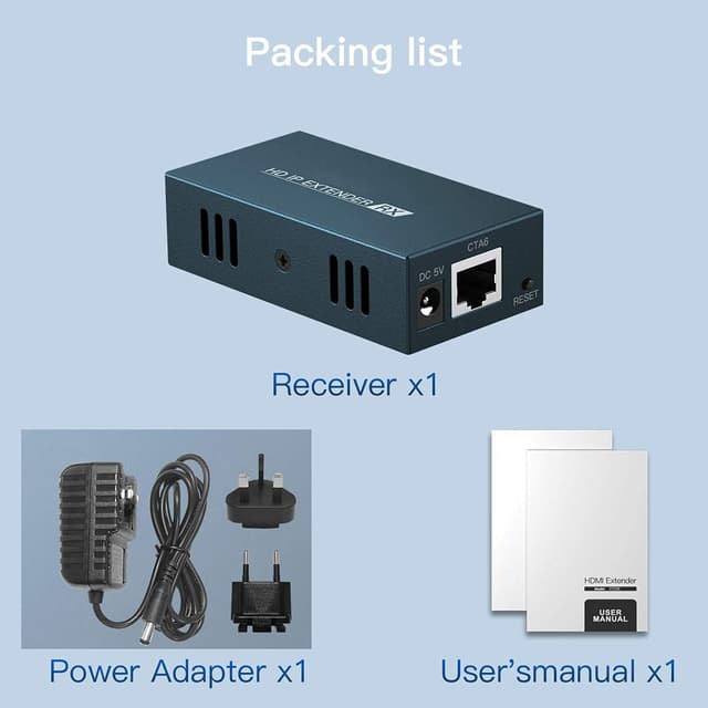 Thumbnail 2 de PWAYTEK HDMI Extender RX 500ft for AV setups