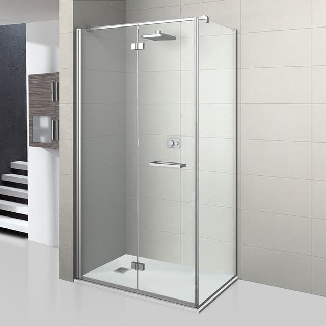 Imagen de Ibermampara Praga 2PL mampara ducha angular en OfertitasTOP