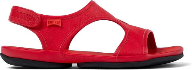 Detalle 2 de Camper Women’s Right Nina K201645T T-strap sandal in red leather