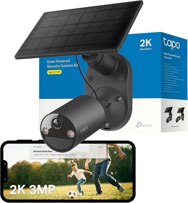 Detalle de TP-Link Tapo C411 3MP 2K Outdoor Security Camera