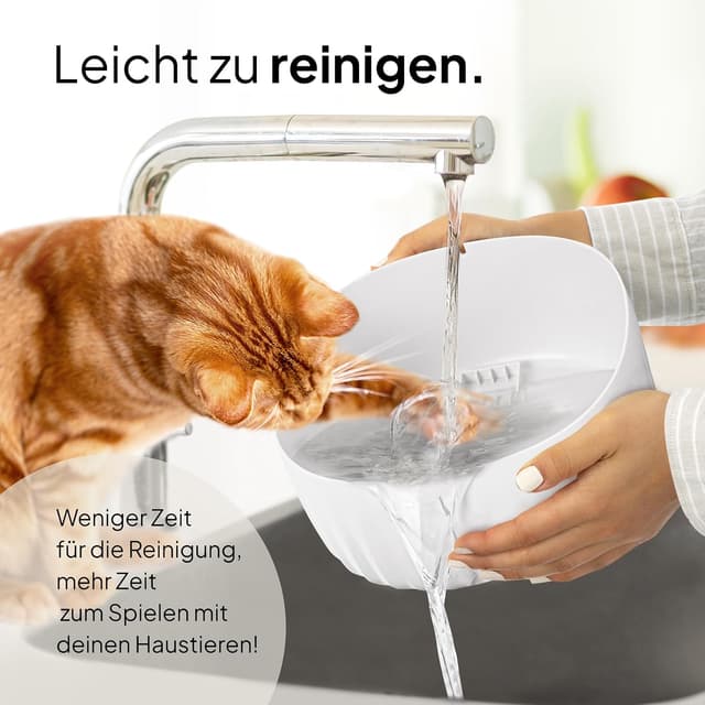 Thumbnail 5 de PrettyPaw Katzenbrunnen 3L Trinkbrunnen für Katzen 💧