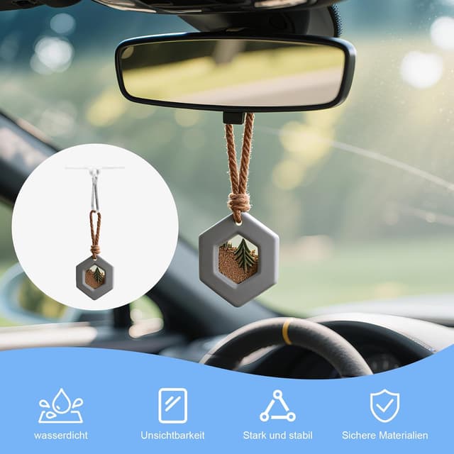 Detalle de Dreamark 100 selbstklebende Deckenhaken transparent inkl. Fahnenmast-Clips (ohne Bohren)