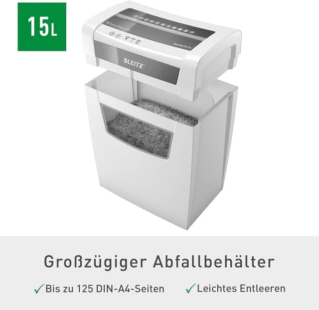 Thumbnail 5 de Leitz IQ Home Office S Aktenvernichter 15L 📄