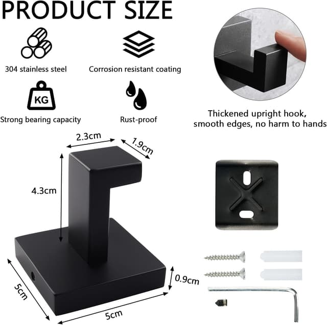 Thumbnail 1 de Faittoo gancio accappatoio doccia 2 pezzi