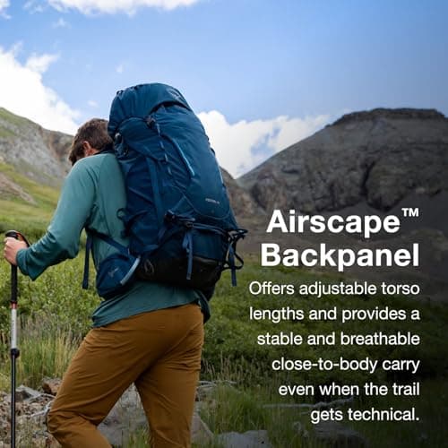 Detalle de Osprey Kestrel 38 L mochila de senderismo S/M