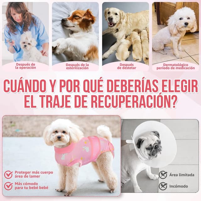 Thumbnail 2 de SlowTon Traje de recuperación para perros 100% poliéster