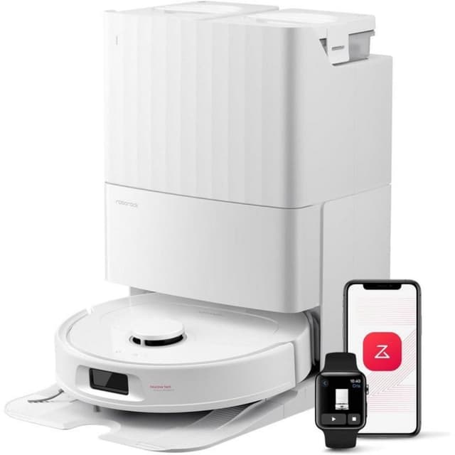 Detalle de Roborock QV35S Robot Aspirador 🧹 Potente Succión 10,000 Pa