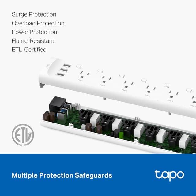 Thumbnail 6 de TP-Link Tapo P316M Smart Power Strip 6-outlet