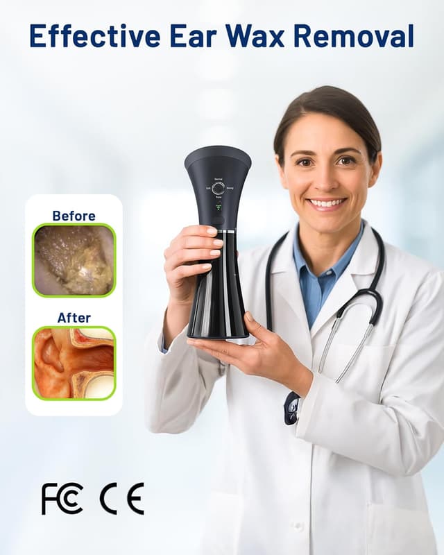 Detalle de KAUGIC Ear Wax Removal Kit, 4 Pressure