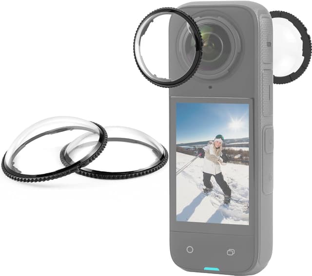 Detalle de PULUZ Linsenschutz für Insta360 X4