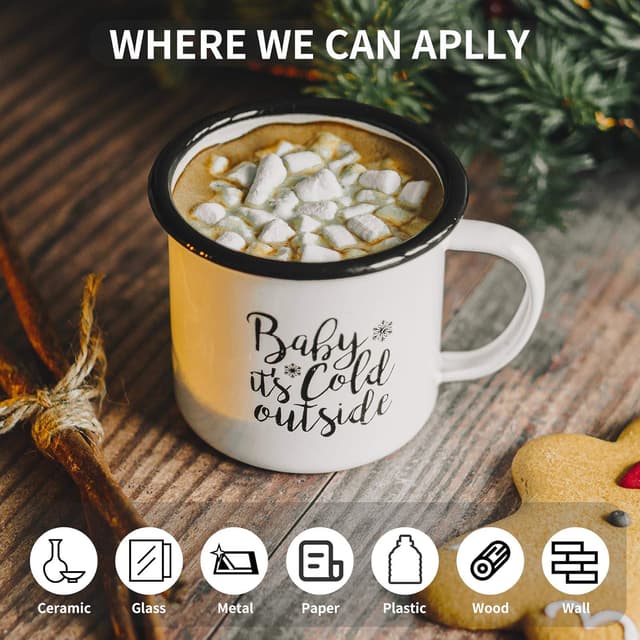 Detalle de Vinylfolie Plotter 40er-Set: 30,5 x 30,5 cm permanente Klebefolien (glänzend, matt & metallisch) für Silhouette Cameo & Cutter