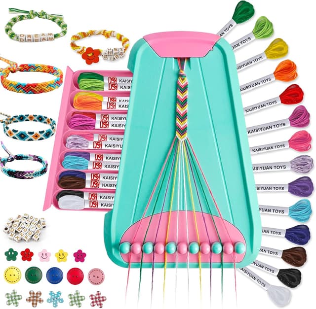 Imagen de Kit bracelets d'amitié LightBlue Pink 8–12 ans en OfertitasTOP