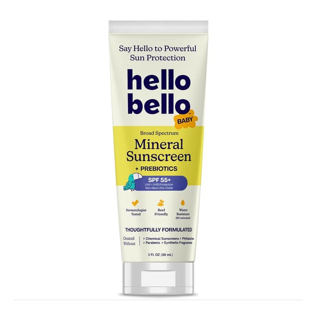 Detalle de Hello Bello SPF 55 Sunscreen 3 fl oz