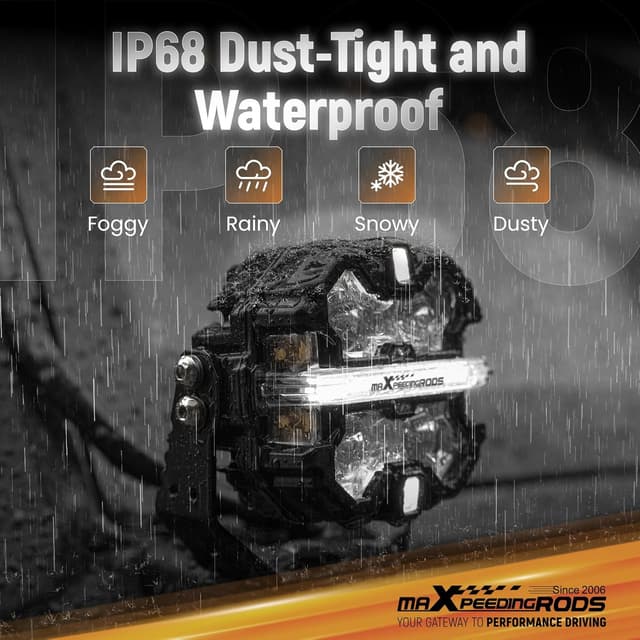 Detalle de maXpeedingrods 5-inch 178W LED Off-Road Lights