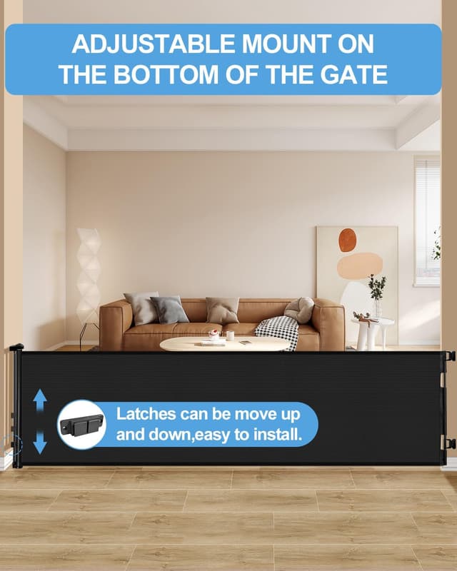 Thumbnail 4 de Lexixi ibao Retractable Mesh Baby Gate