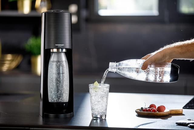 Detalle 2 de sodastream Gasatore Terra 60 L nero 🥤