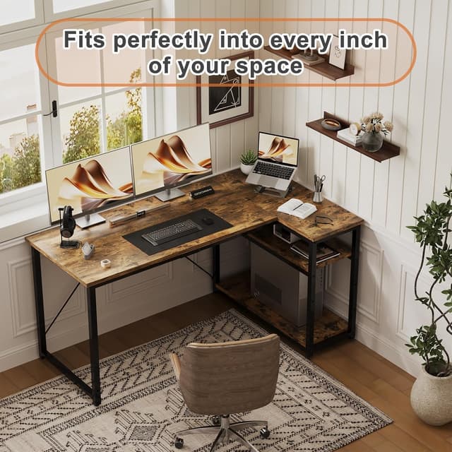 Detalle de JUMMICO scrivania angolare 140x80