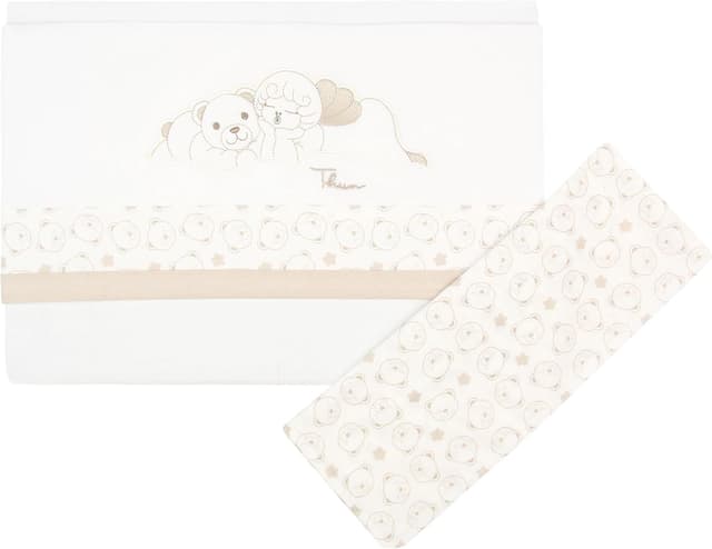 Thumbnail 1 de Thun Set lenzuolino e federa con Teddy e angelo