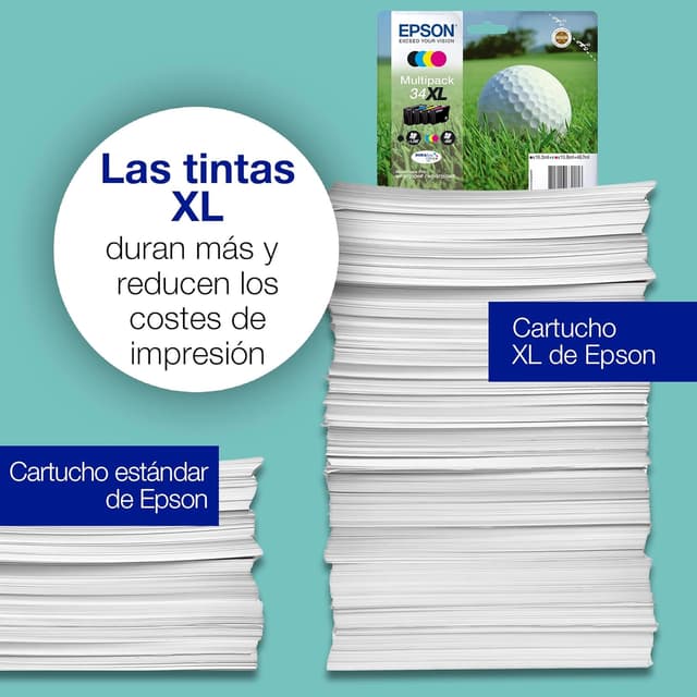 Thumbnail 3 de Epson C13T34664510 - Cartucho de Tinta Multicolor 🎨