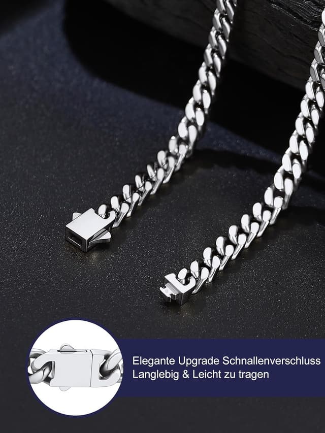 Thumbnail 4 de Bandmax Miami Panzerkette Edelstahl 5 mm