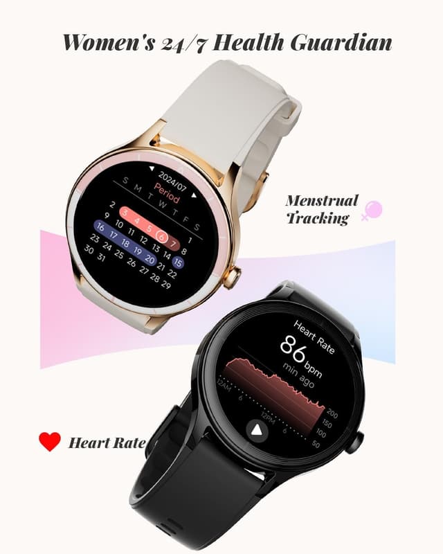 Detalle 2 de TOOBUR 40mm Smart Watch (IP68) with call answering, HD touch display and fitness tracking