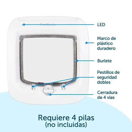 Thumbnail 3 de PetSafe Gatera con microchip para gatos, RFID de 4 posiciones de cierre