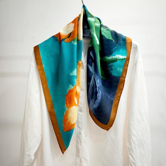 Detalle 1 de GIMIRO Schal 70x70 cm für Frauen