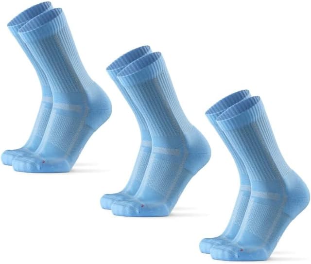Detalle de Danish Endurance Chaussettes hautes de running longue distance (lot 3 ou 5) – confort sans frottement