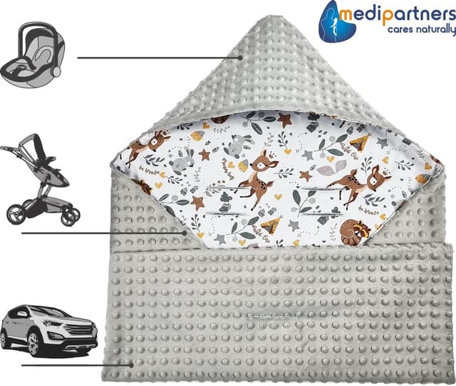 Thumbnail 6 de Medi Partners Coperta neonato 85x85 cm