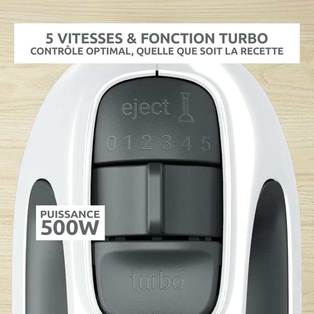 Detalle 1 de Moulinex Prep'Mix+ HM460110 500 W