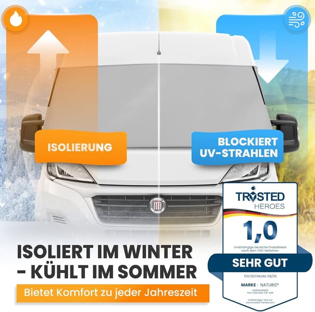 Thumbnail 2 de NATURIZ FIAT Ducato Frontscheibenabdeckung 2006–2025
