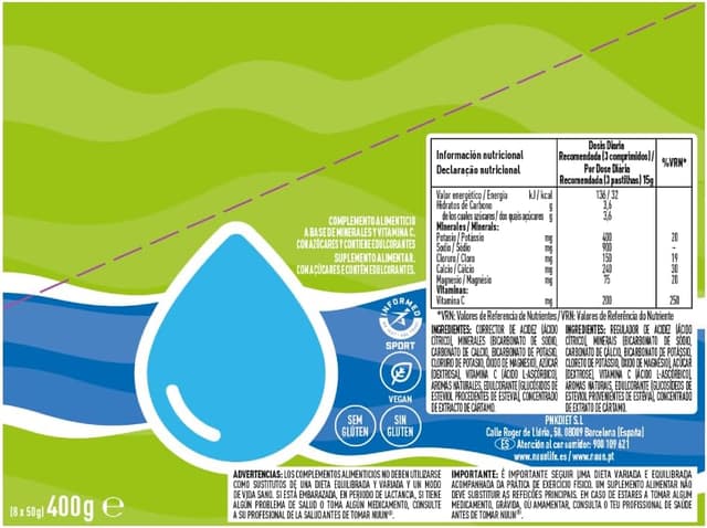 Thumbnail 5 de Nuun Sport Lima Limón - Electrolyte Effervescent Tablets 🥤