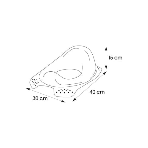 Detalle 2 de keeeper Ewa reductor de inodoro arcoíris 18 meses–4 años 🚽